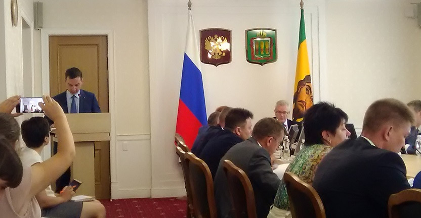 22 июля 2019 года руководитель Пензастата М.А. Уханов принял участие в оперативном совещании в Правительстве Пензенской области.