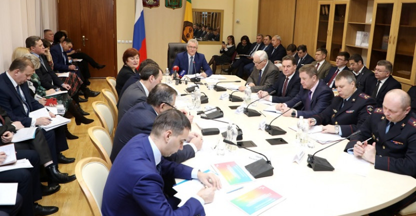 23 декабря 2019 года руководитель Пензастата М.А. Уханов принял участие в совещании губернатора Пензенской области И.А. Белозерцева