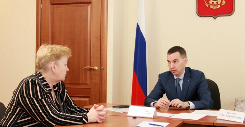 Руководитель Пензастата М.А. Уханов ответил на вопросы земляков в приемной Президента России в Пензенской области
