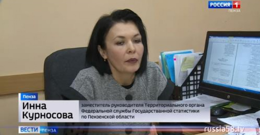 Заместитель руководителя Пензастата И.А. Курносова рассказала о втором этапе ВПН-2020