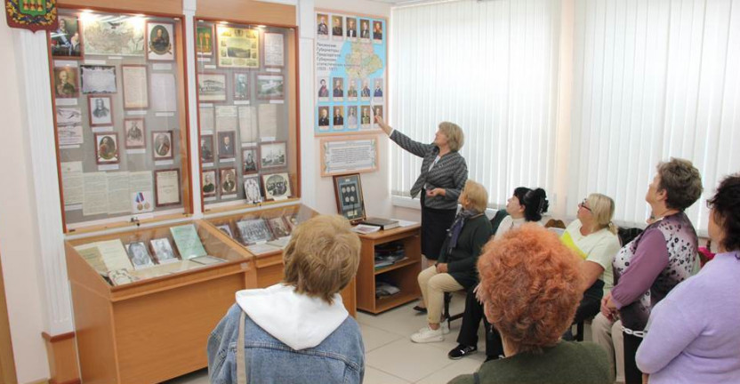 Представители старшего поколения посетили музей Пензастата
