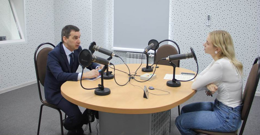 Руководитель Пензастата дал интервью на «Радио России» в Пензе
